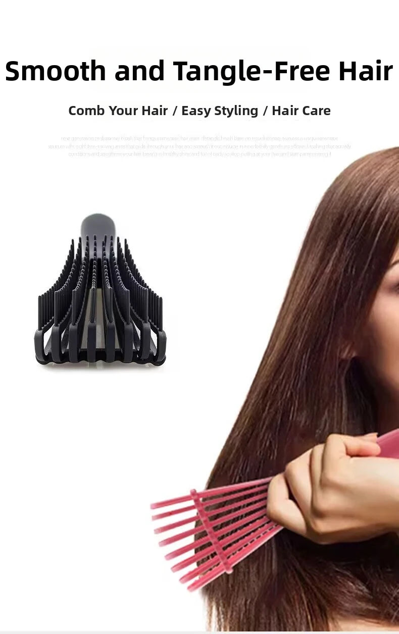 Detangling Scalp Massage Hair Brush For Curly And Thick Hair