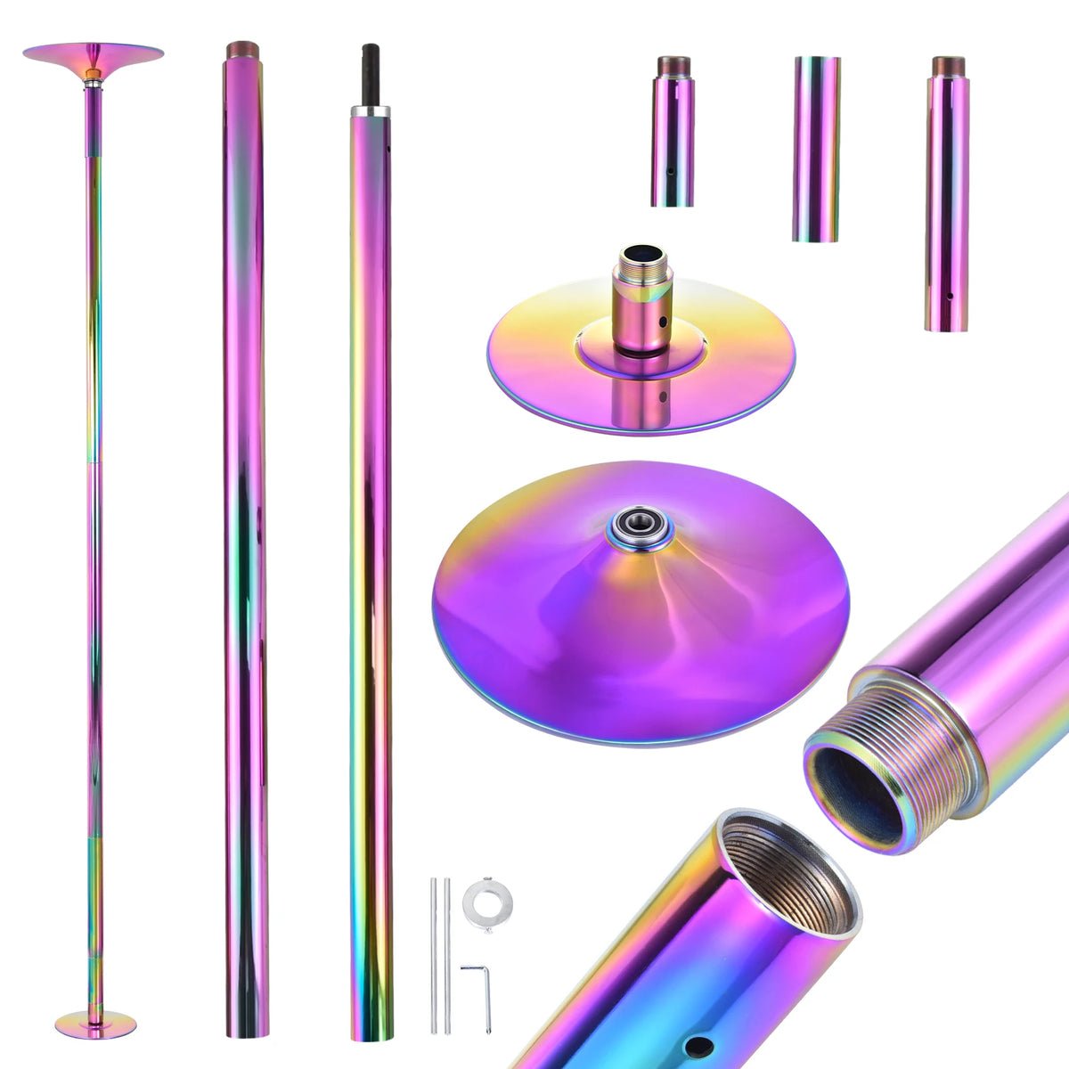Portable Removable Dance Pole for Home Fitness Training