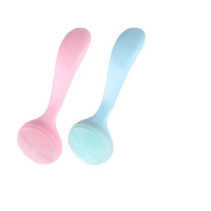 Silicone Facial Cleansing Brush Makeup Remover Blackhead Pore Cleaner