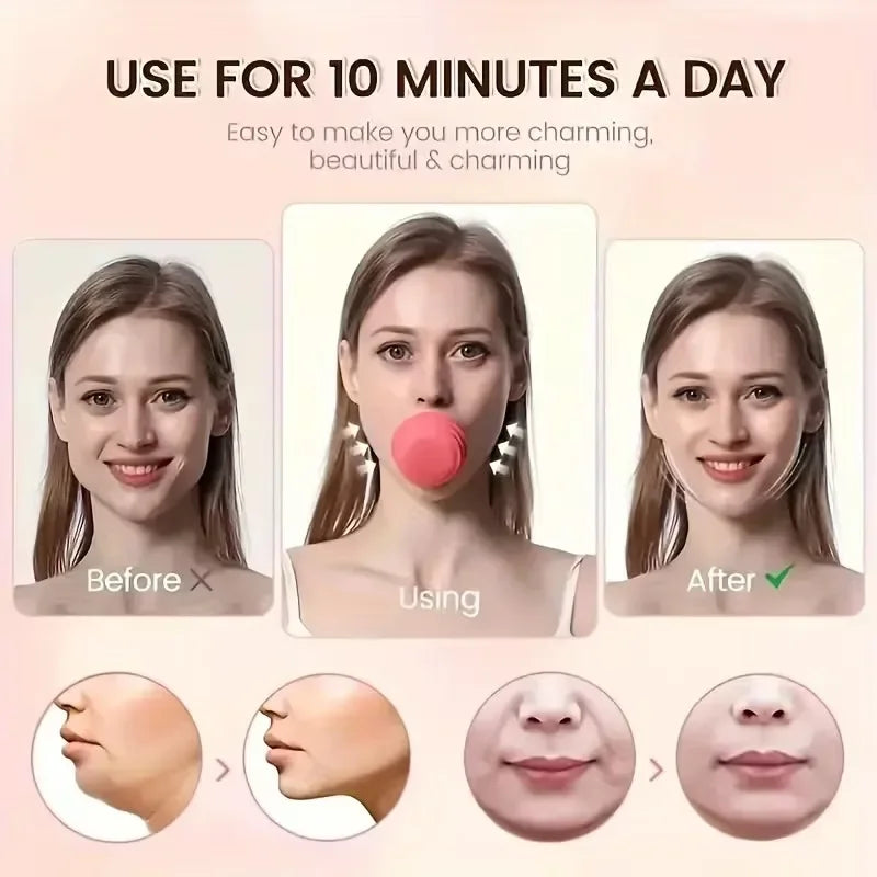 Manual Facial Muscle Trainer And Jawline Toning Tool