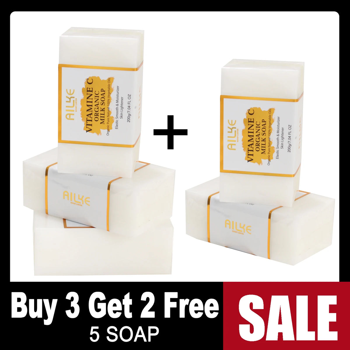 Kyliefit Organic Milk Facial Soap With Vitamin C Radiance