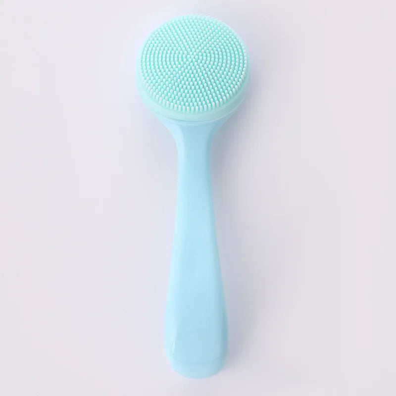 Silicone Facial Cleansing Brush Makeup Remover Blackhead Pore Cleaner