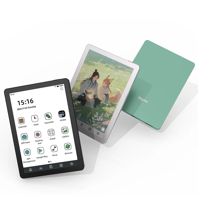 Bigme B6 E Ink Reader With Front Light And Android
