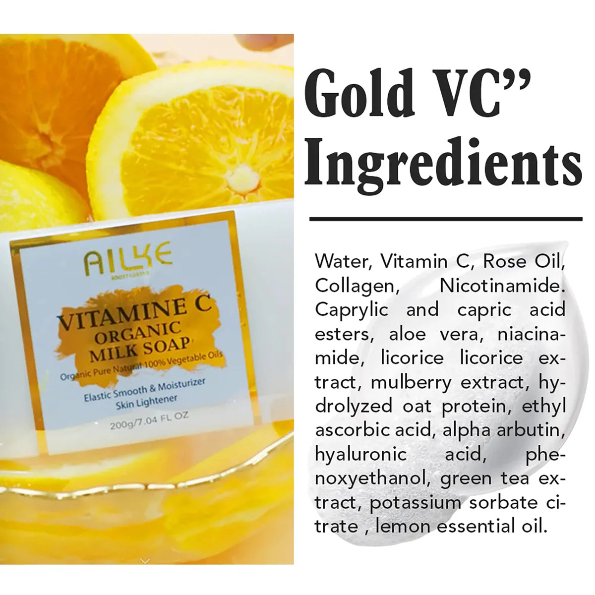Kyliefit Organic Milk Facial Soap With Vitamin C Radiance