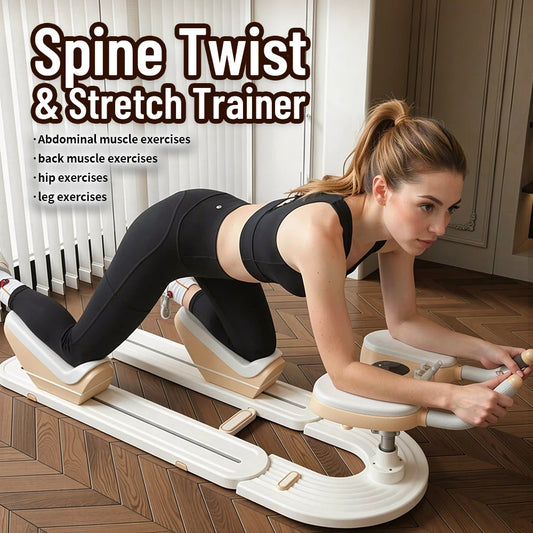 Spine Twist Trainer For Waist Toning And Core Activation
