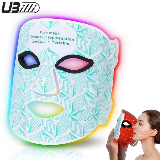 Ubilli Led Red Light Therapy Face Mask For Skin Rejuvenation