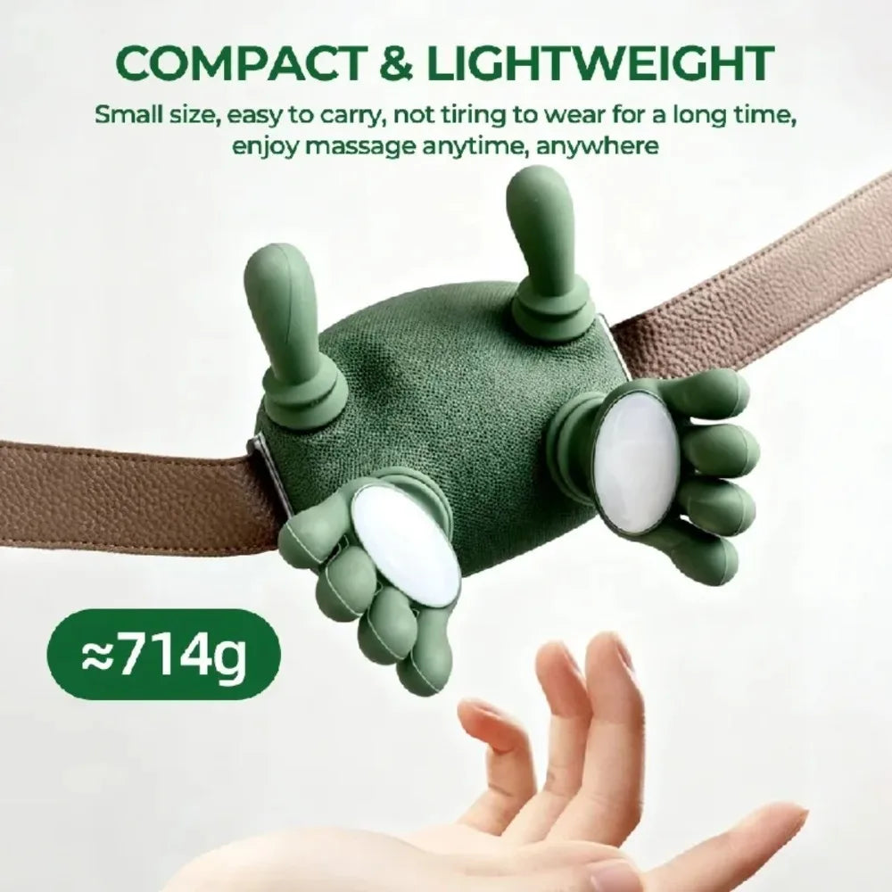4D Kneading Wireless Neck And Shoulder Massager Device