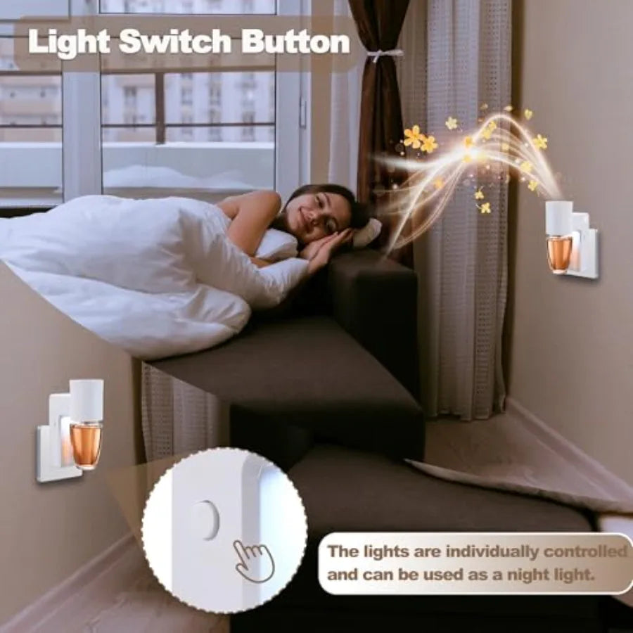 Wall Fragrance Plug Nightlight Compatible Bath And Body Works