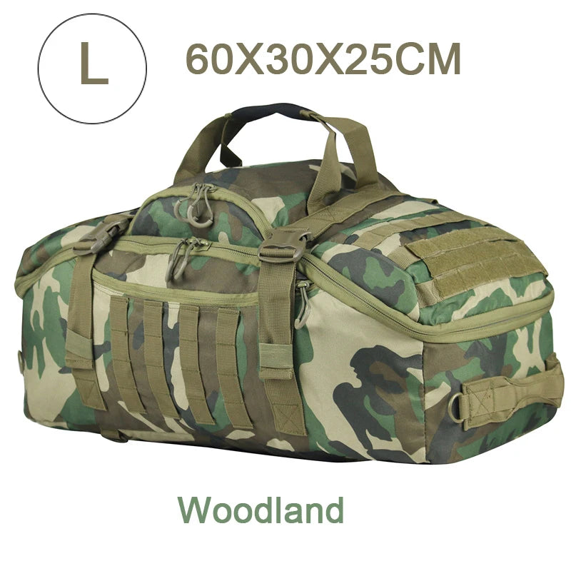 LQARMY Tactical Backpack For Hiking Camping And Travel Adventures