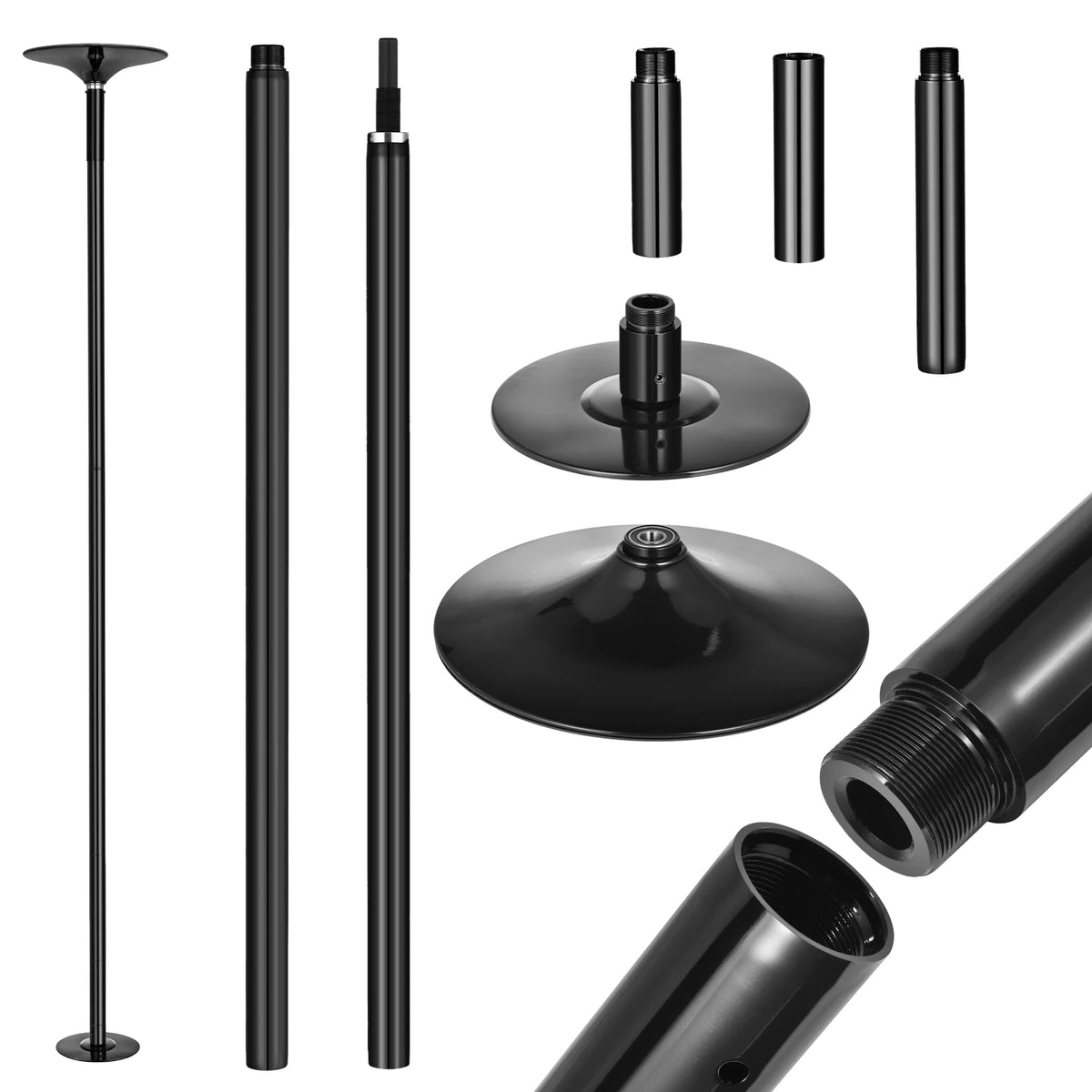 Portable Removable Dance Pole for Home Fitness Training