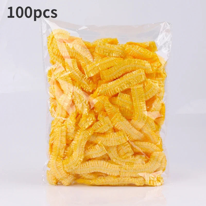 Premium Disposable Waterproof Shower Cap For Bathroom Travel