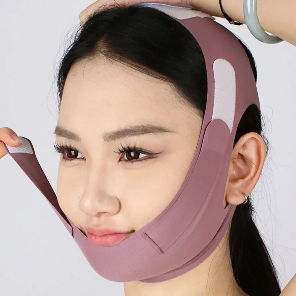 Soft Face And Neck Lifting Sleep Strap For Night Care