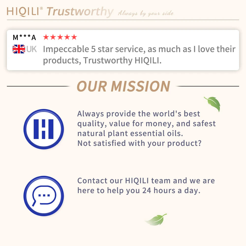 Hiqili Pure Cajeput Essential Oil For Diffuser Aromatherapy Use
