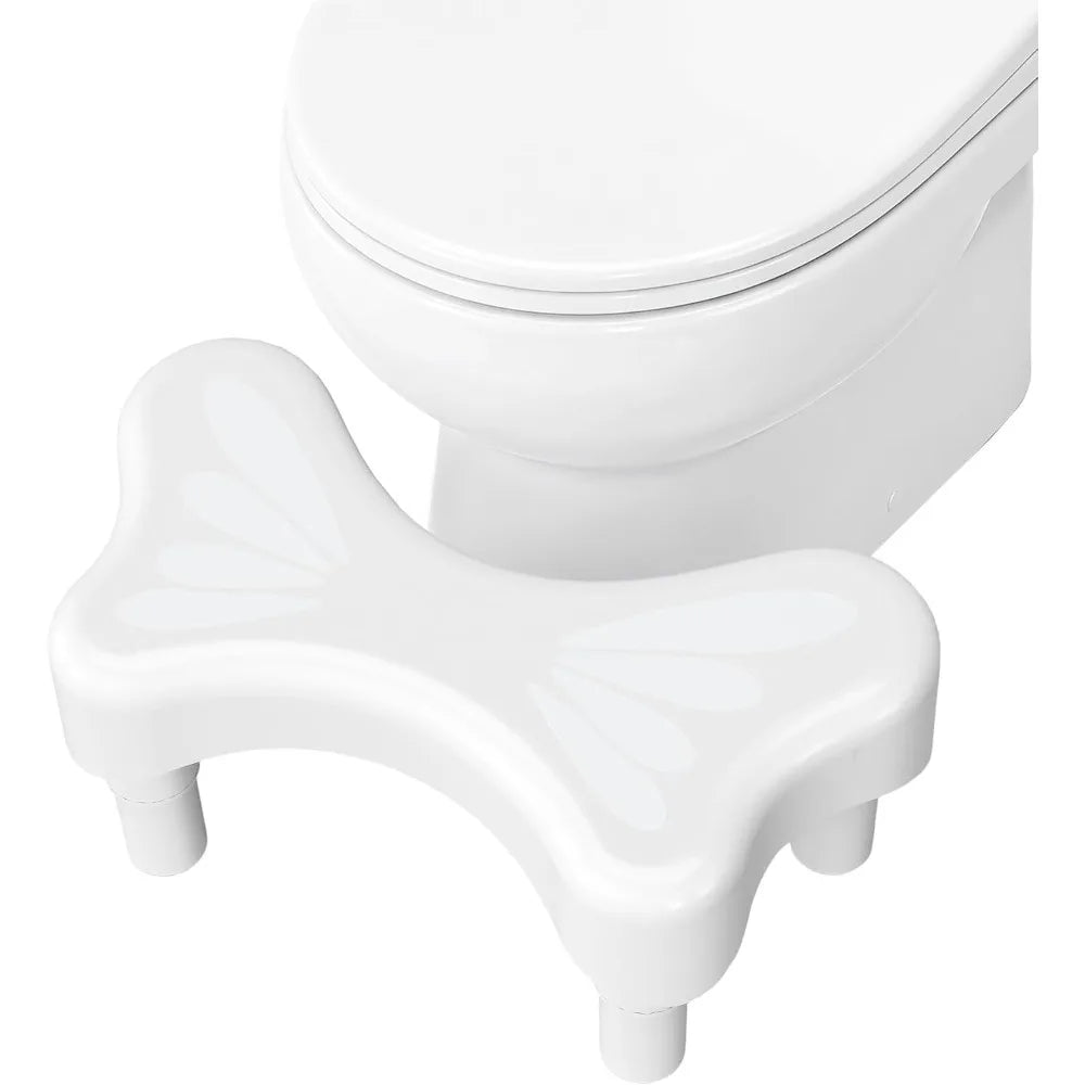 Ergonomic Bathroom Toilet Foot Stool For Better Posture Support
