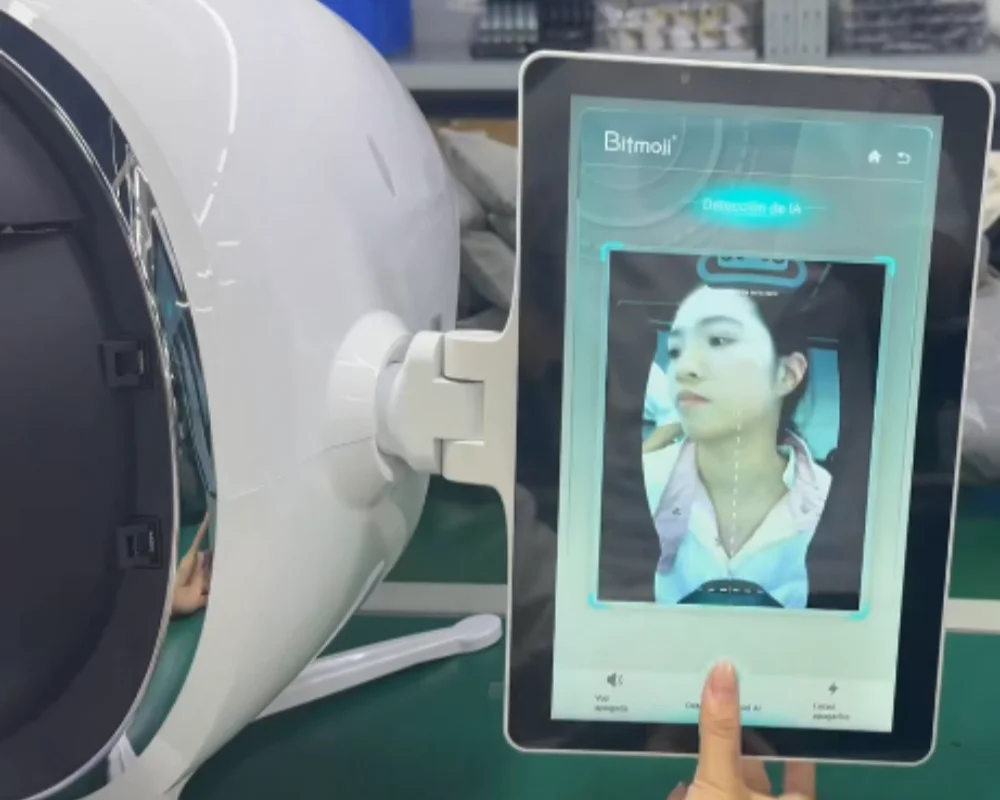 Slyric Magic Mirror AI 3D Facial Skin Scanner Analyzer