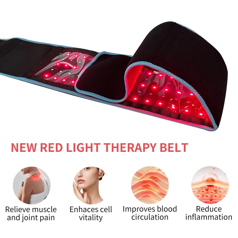 Professional Near Infrared Red Light Therapy Belt For Muscle Relief