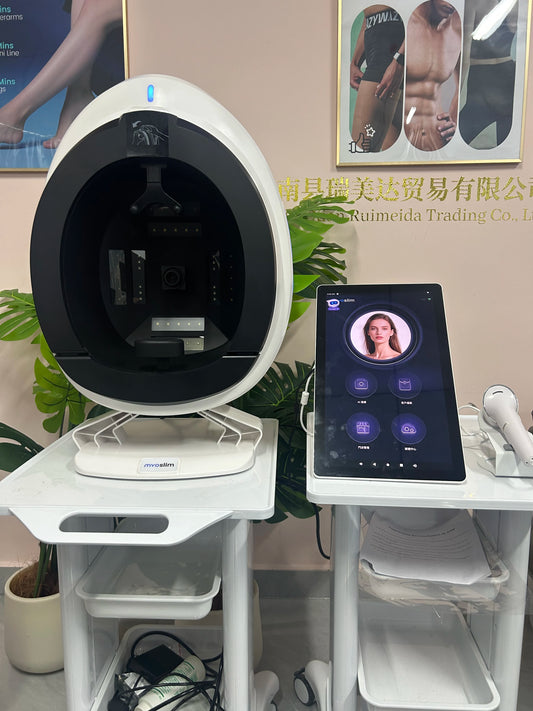 Myoslim 3D Facial Skin Analyzer 8 Light Spectrum Professional Scanner