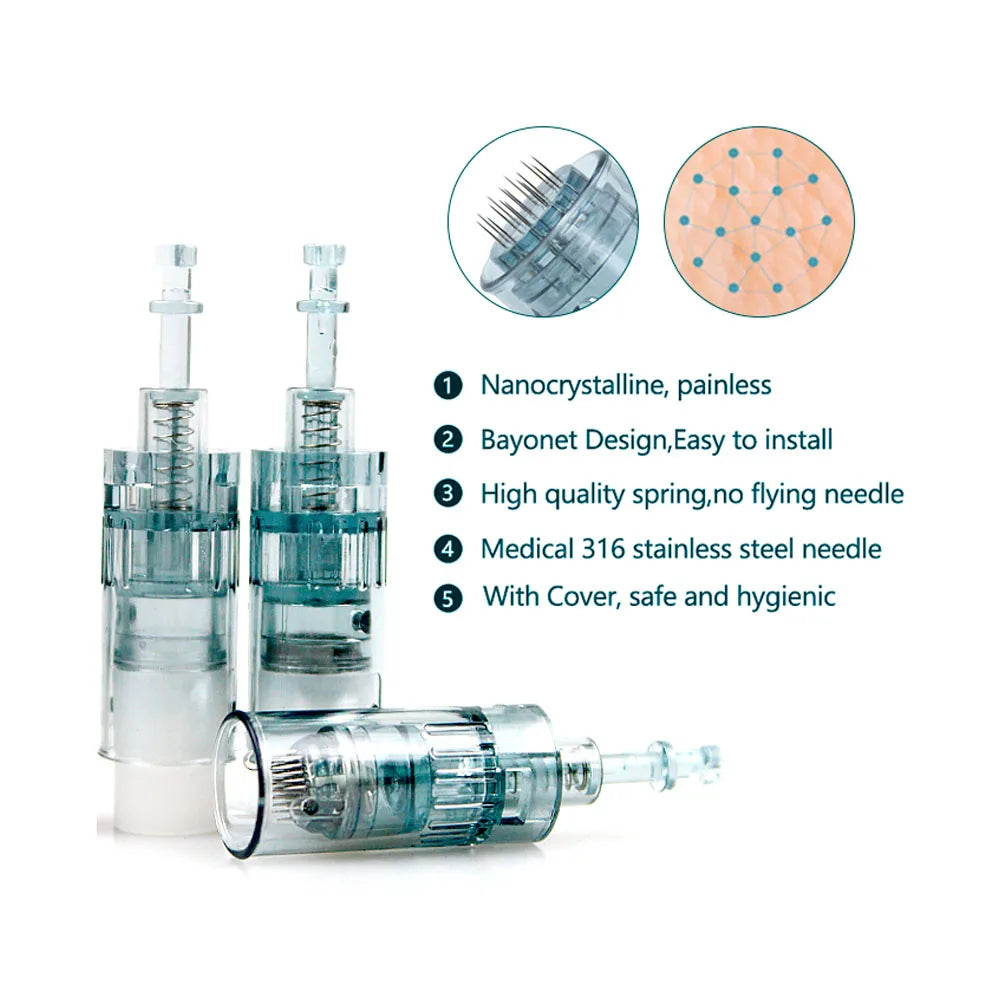 WanTogo Derma Pen Microneedle Replacement Cartridge Pack