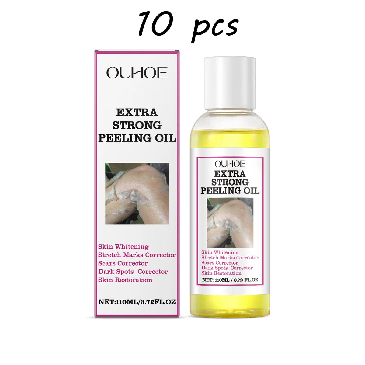 Body Exfoliating Oil for Gentle Smoothing and Moisturizing Skin