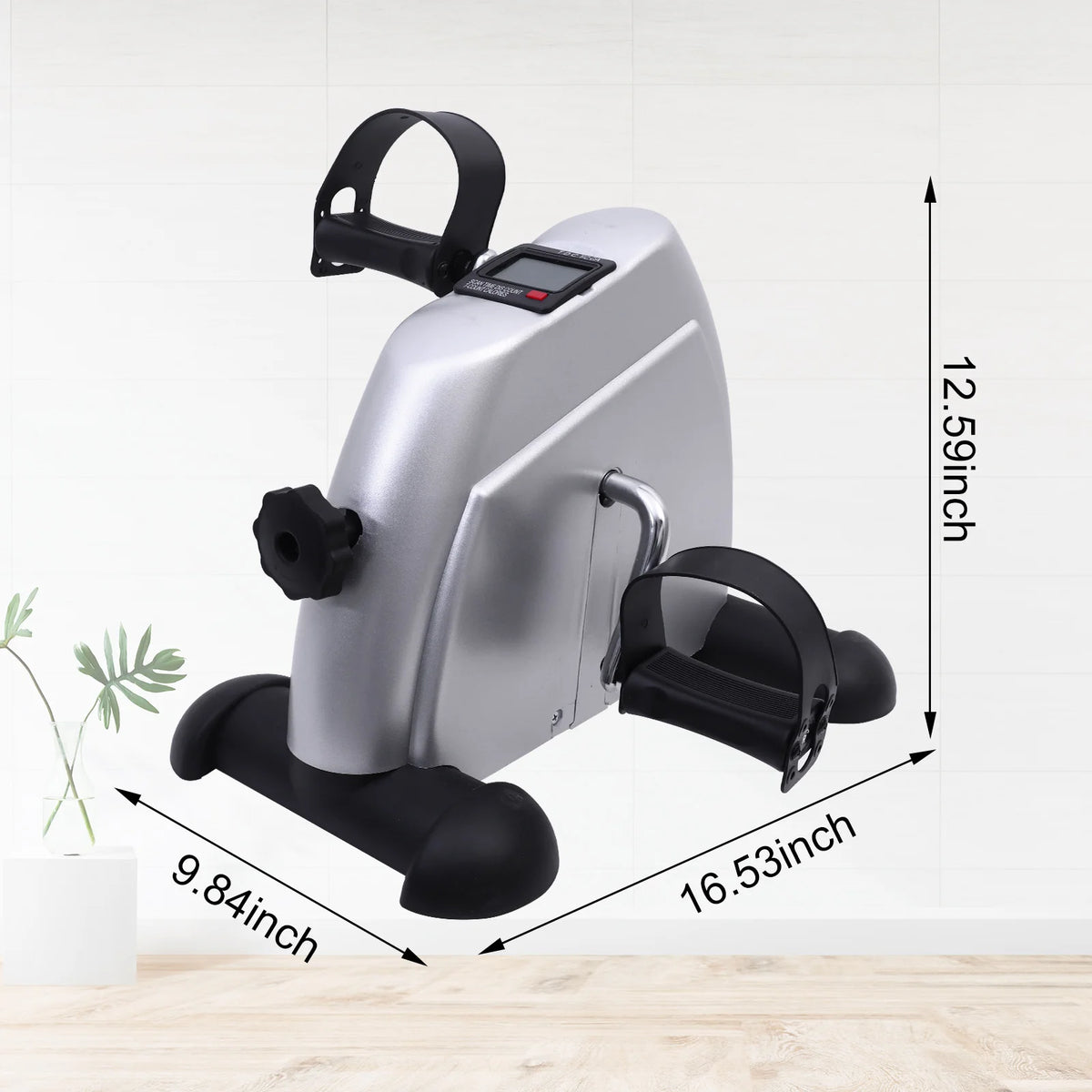 Indoor Mini Pedal Stepper Exercise Bike With Digital Display