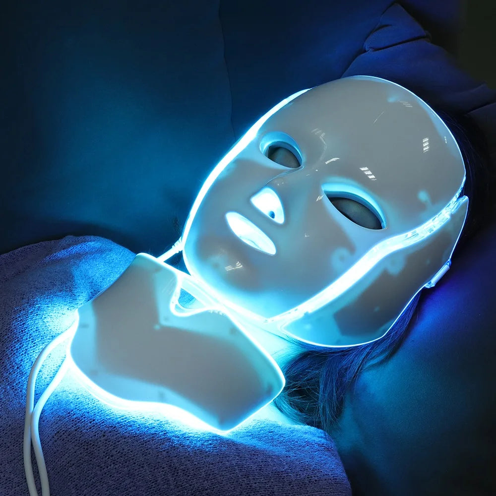 Iebilif LED Light Therapy Facial Mask For Advanced Skin Care