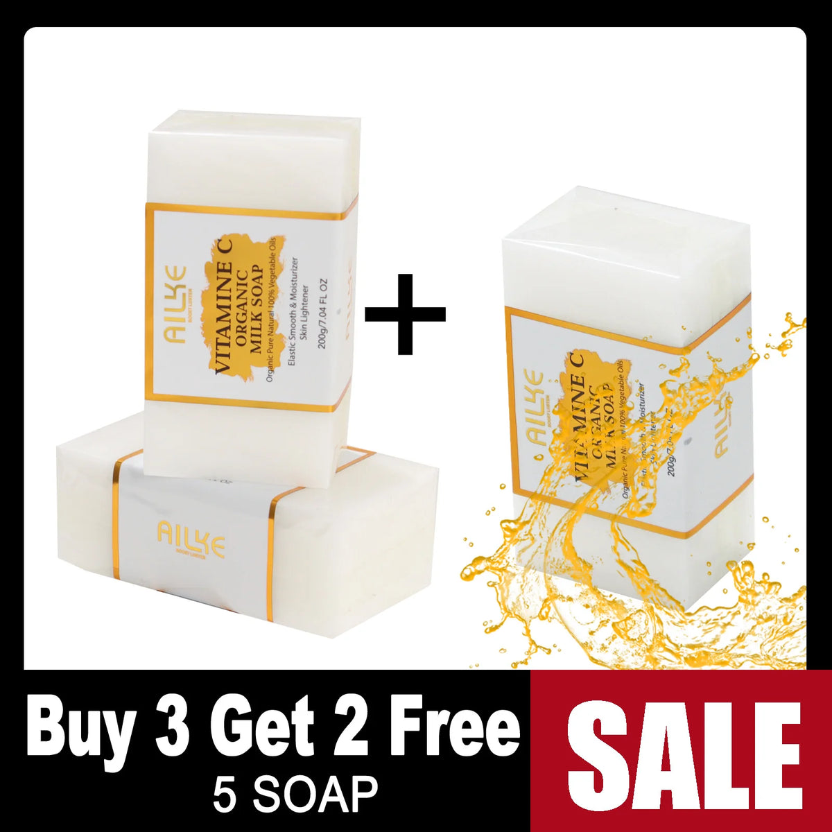 Kyliefit Organic Milk Facial Soap With Vitamin C Radiance