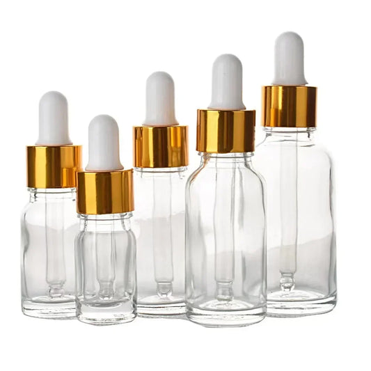Premium Glass Dropper Bottles For Essential Oil And Aromatherapy With Funnel