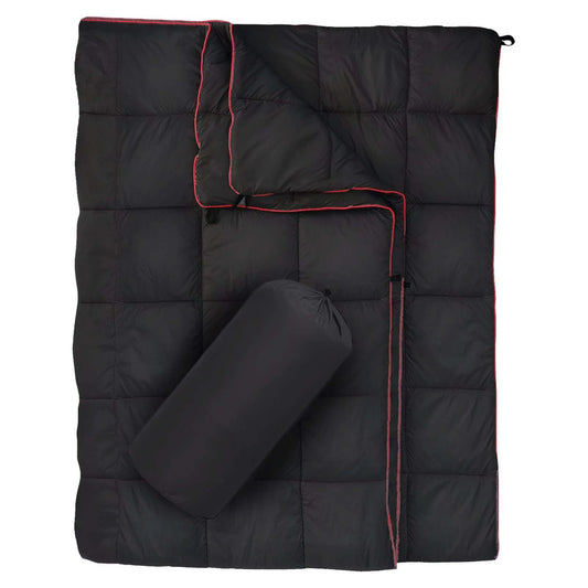 Lightweight Puffy Camping Blanket Down Alternative Warm Waterproof Quilt