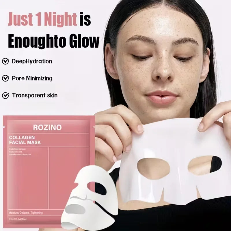 Rozino Bio Collagen Hydrating Face Mask Pack For Radiant Skin