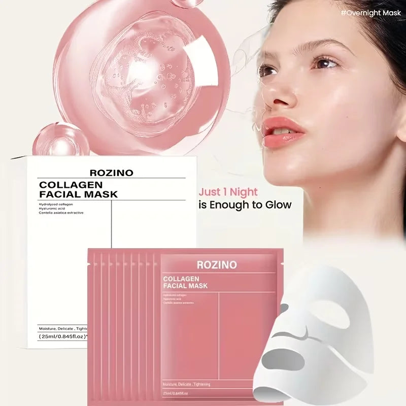 Rozino Bio Collagen Hydrating Face Mask Pack For Radiant Skin