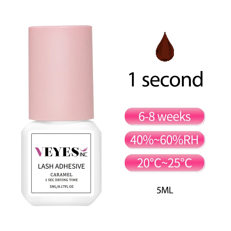 Veyes Inc Fast Drying Eyelash Extension Glue For Volume Lashes
