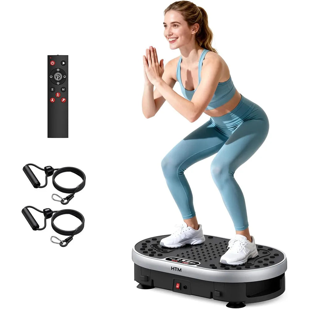 HTM Vibration Plate Exercise Machine For Home Fitness Training