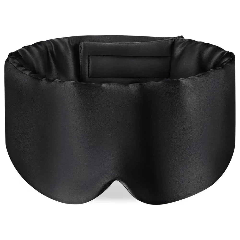 Comfortable 3D Cotton Sleep Mask Blocks Light During Travel
